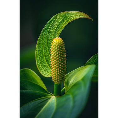 Tableau de Fleur Verte